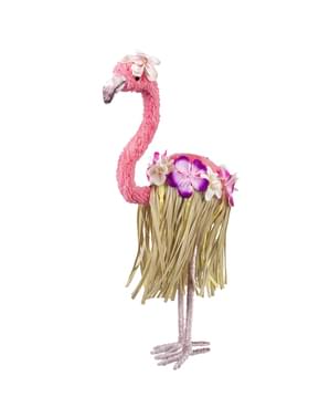 Figúrka Plameniak v ružovej farbe - Flamingo párty