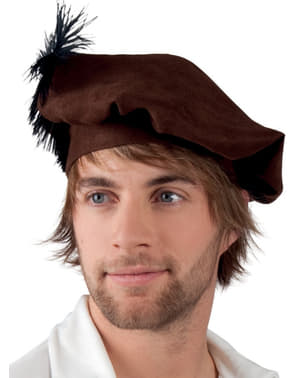 Mužský renesančný baret