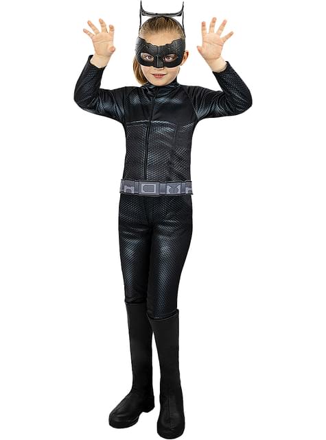 Intensief laser binnen Catwoman kostuum voor meisjes. Volgende dag geleverd | Funidelia