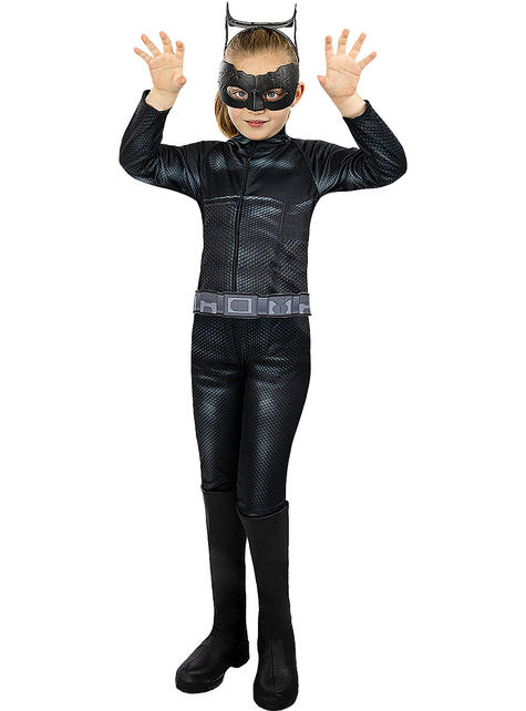 Tuta Deluxe per bambini Catwoman Costume da gioco di ruolo