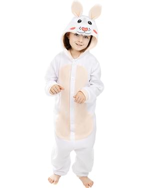 Fato de coelho onesie para menino