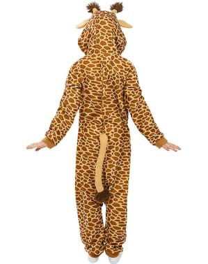 Onesie giraffe kostuum voor kinderen