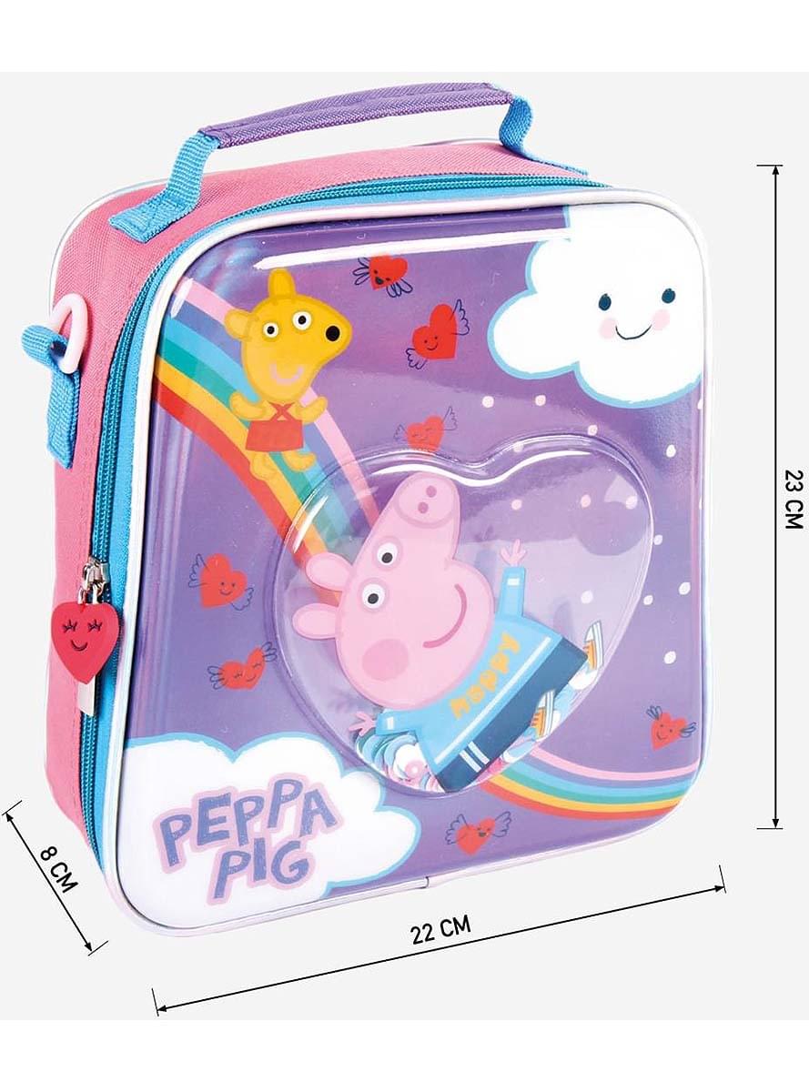 Peppa Pig uzsonnástáska lányoknak