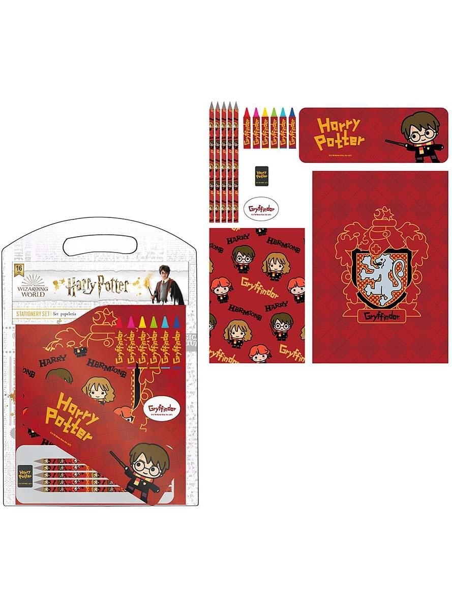 Set di cancelleria di Grifondoro per bambini - Harry Potter