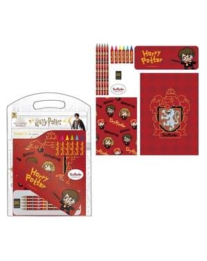 Griffoendor Briefpapier Set voor kinderen - Harry Potter