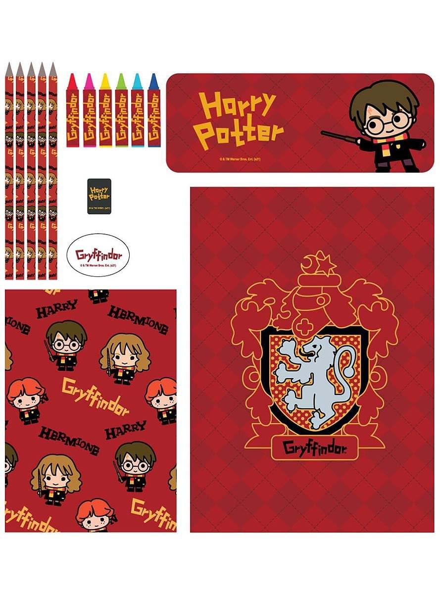 Gryffindor Schreibwaren Set für Kinder - Harry Potter