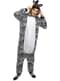 Zebra Onesie Kostüm für Erwachsene