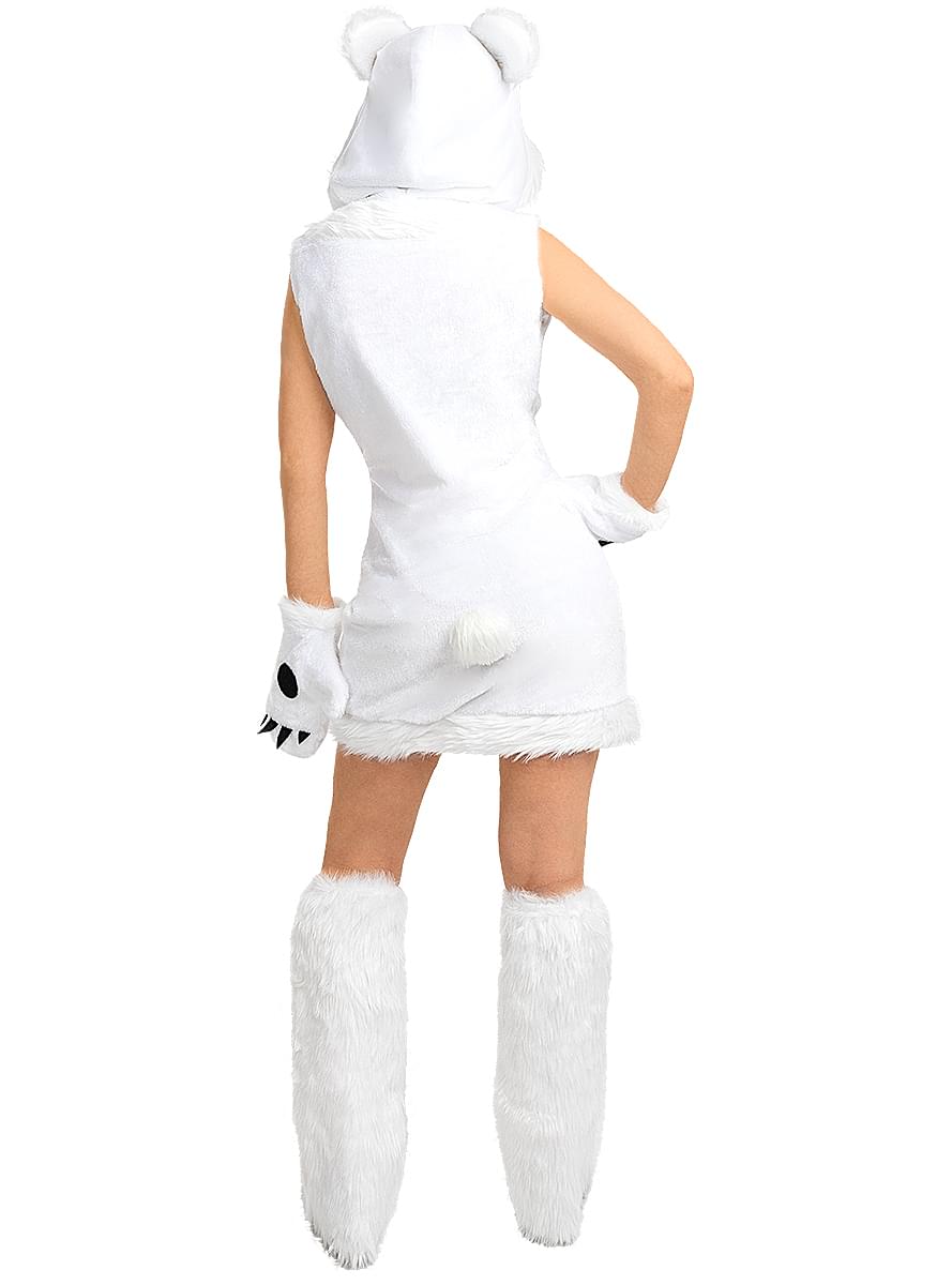 Kostým ľadového medveďa pre ženy