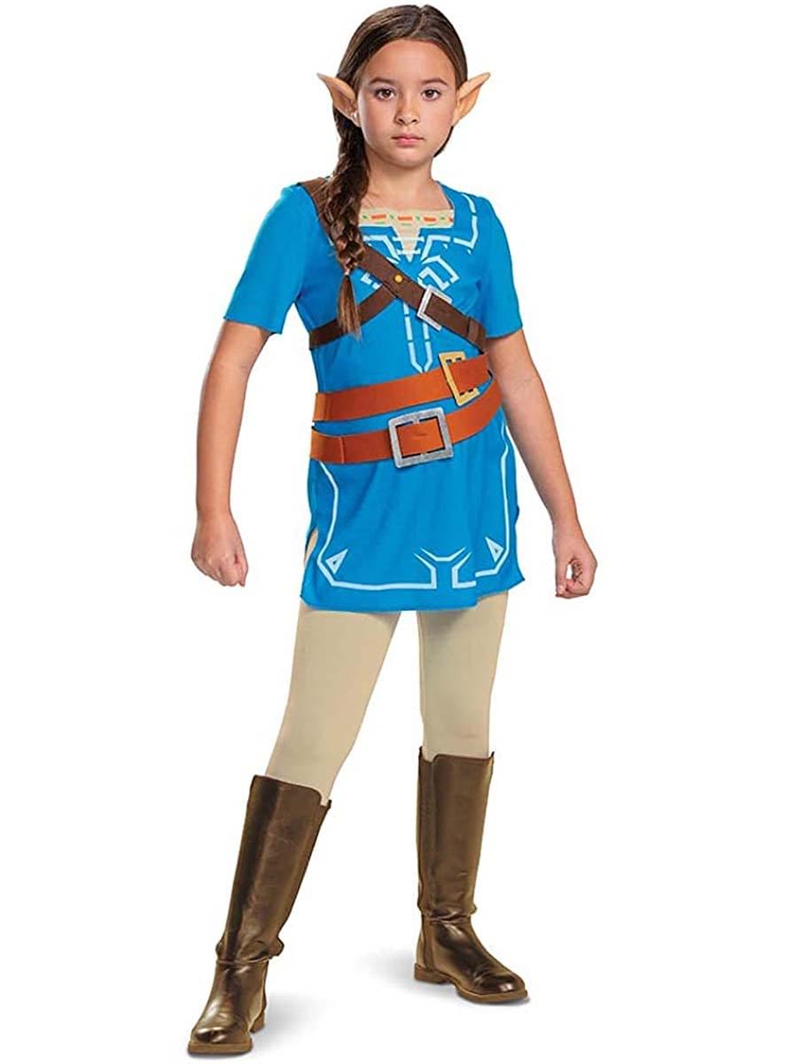 Link Botw Costume for Boys - The Legend of Zelda