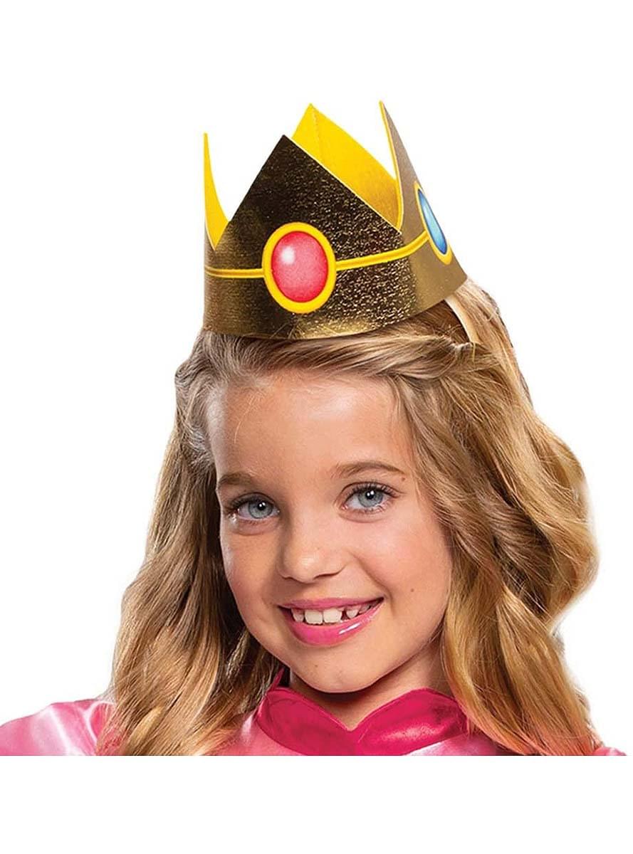 Maskeraddräkt Prinsessan Peach för barn - Super Mario Bros