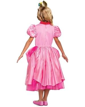 Costum Deluxe Princess Peach pentru fete - Super Mario Bros