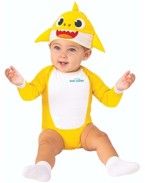 Costum de rechin pentru bebeluși