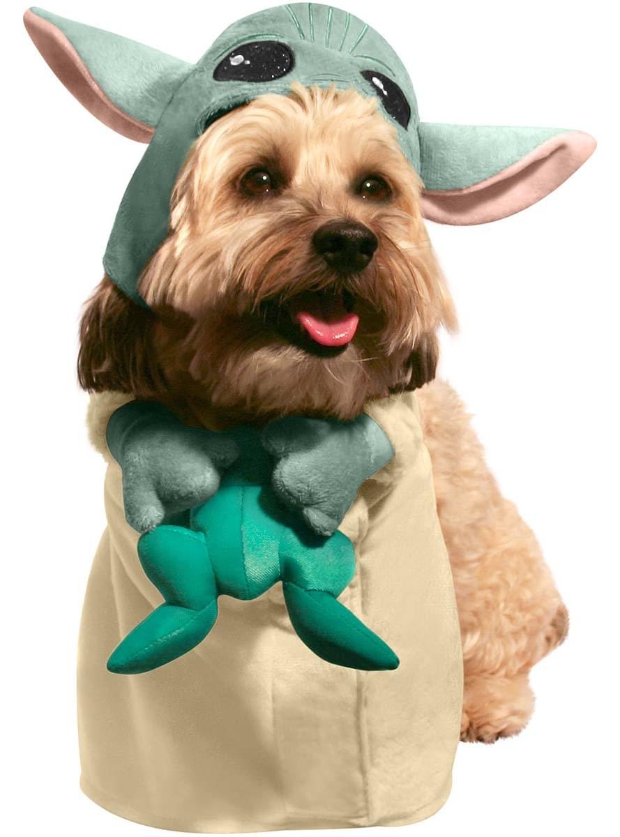 Kostým Mandalorian Baby Yoda pre psov - Hviezdne vojny