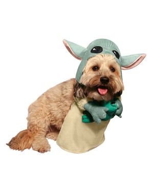 Maskeraddräkt Baby Yoda The mandalorian för hund - Star Wars