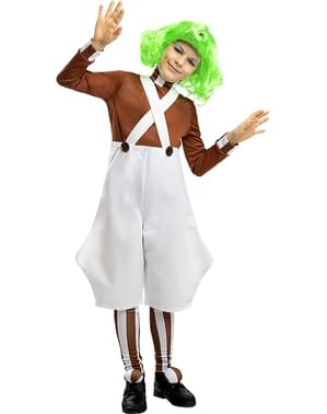 Oompa Loompa Asu Lapsille - Charlie ja suklaatehdas