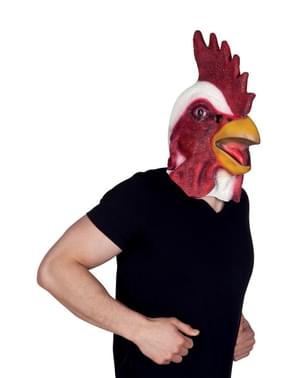 Masque coq de la basse-cour adulte