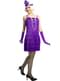 1920s Flapper Costume in Violet