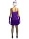 1920-Luvun Flapper-Puku Violettina