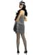 1920s Flapper Costume in Silver