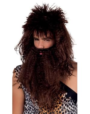 Wig Brutish Caveman dari Man and Beard