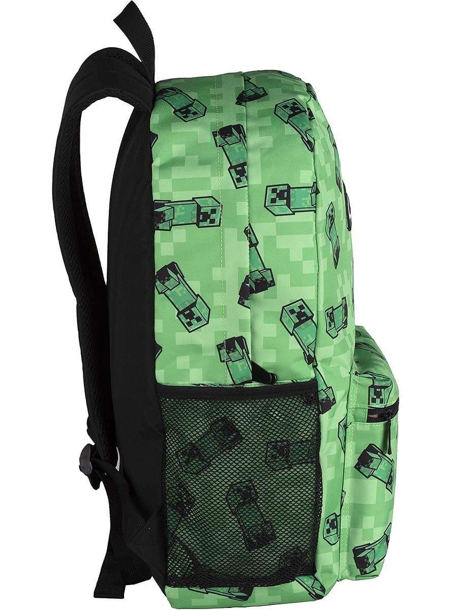 Zaino Minecraft verde