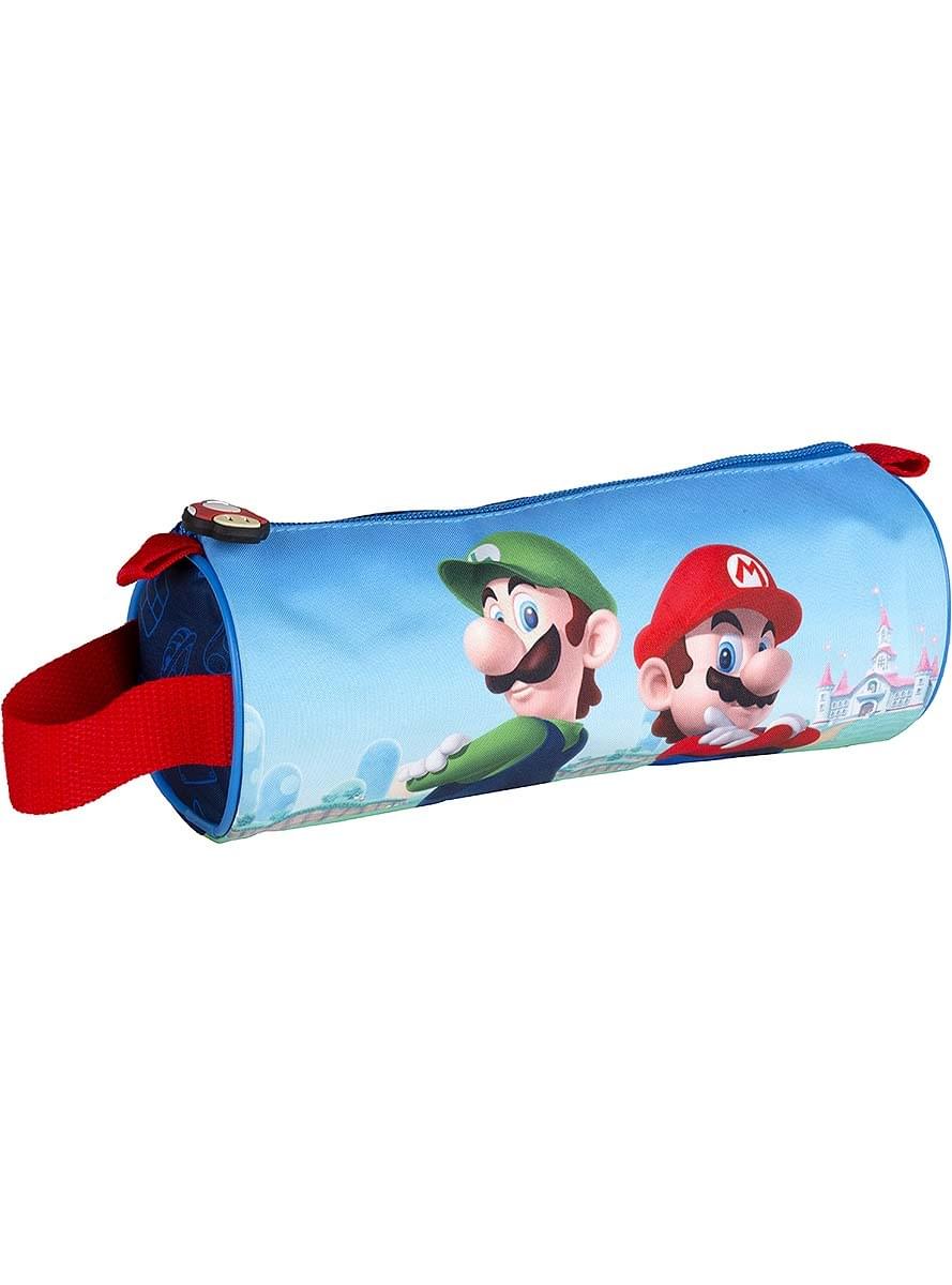 Pennfodral runt Super Mario och Luigi