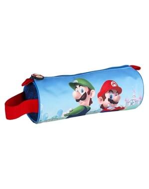 Super Mario und Luigi Federmappe rund