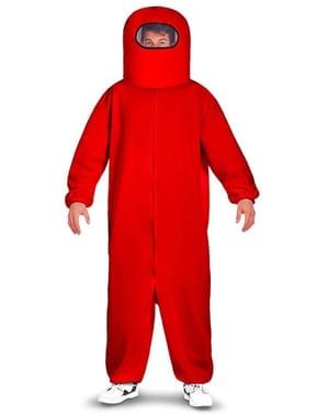Disfraz de Among Us Impostor rojo