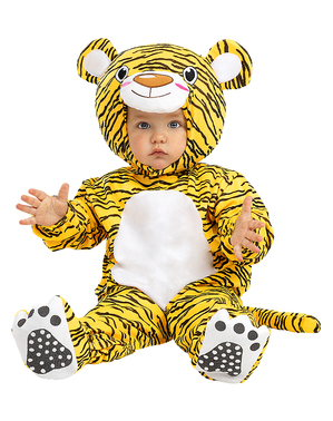 Tigerkostyme for babyer