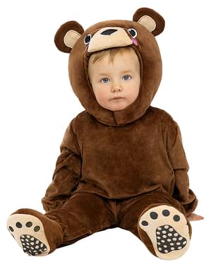Déguisement ours brun pour bébé