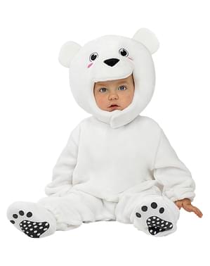 Fato de Urso Polar para bebé