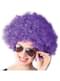 Adult's Purple Disco Afro Wig
