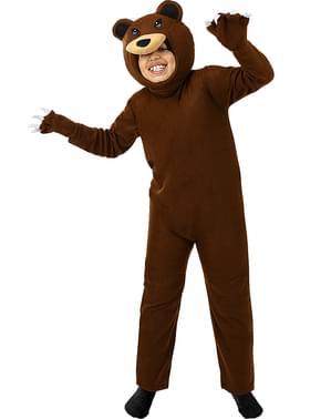 Costum de urs brun pentru copii