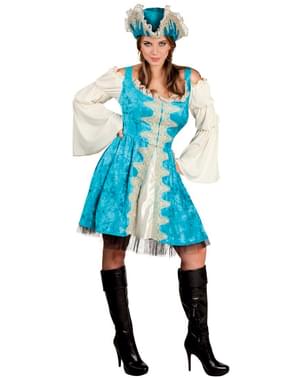 Costum de corsară a mărilor deluxe pentru femeie