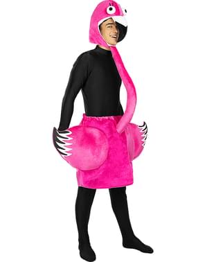 Maskeraddräkt Flamingo för vuxen