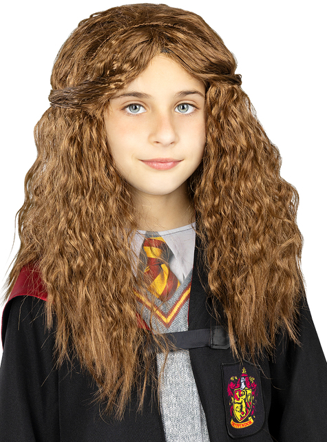 Parrucca di Hermione Granger per bambina. Consegna 24h