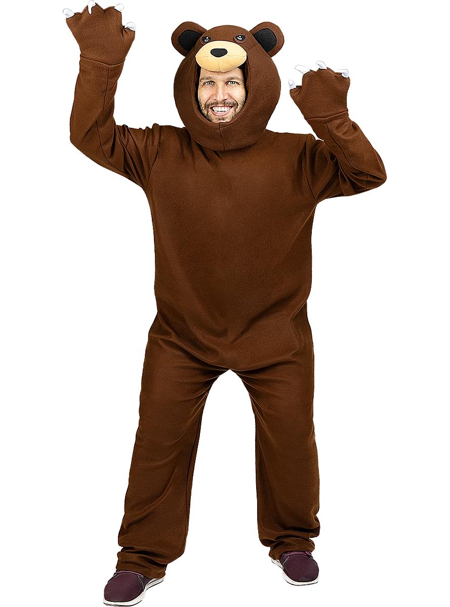 Grizzly Bear Costume for Adults