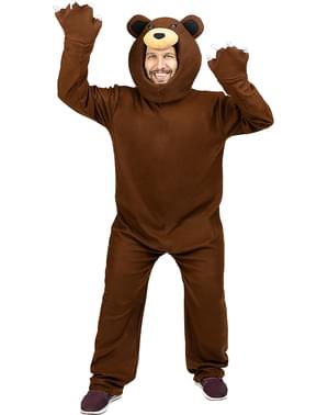 Grizzlybeer kostuum voor volwassenen