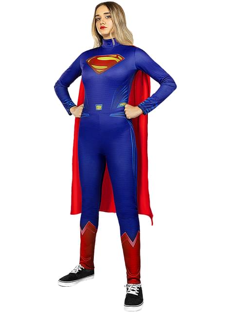 gedragen Verwisselbaar vrede Supergirl-kostuum voor vrouwen - Justice League. Volgende dag geleverd |  Funidelia