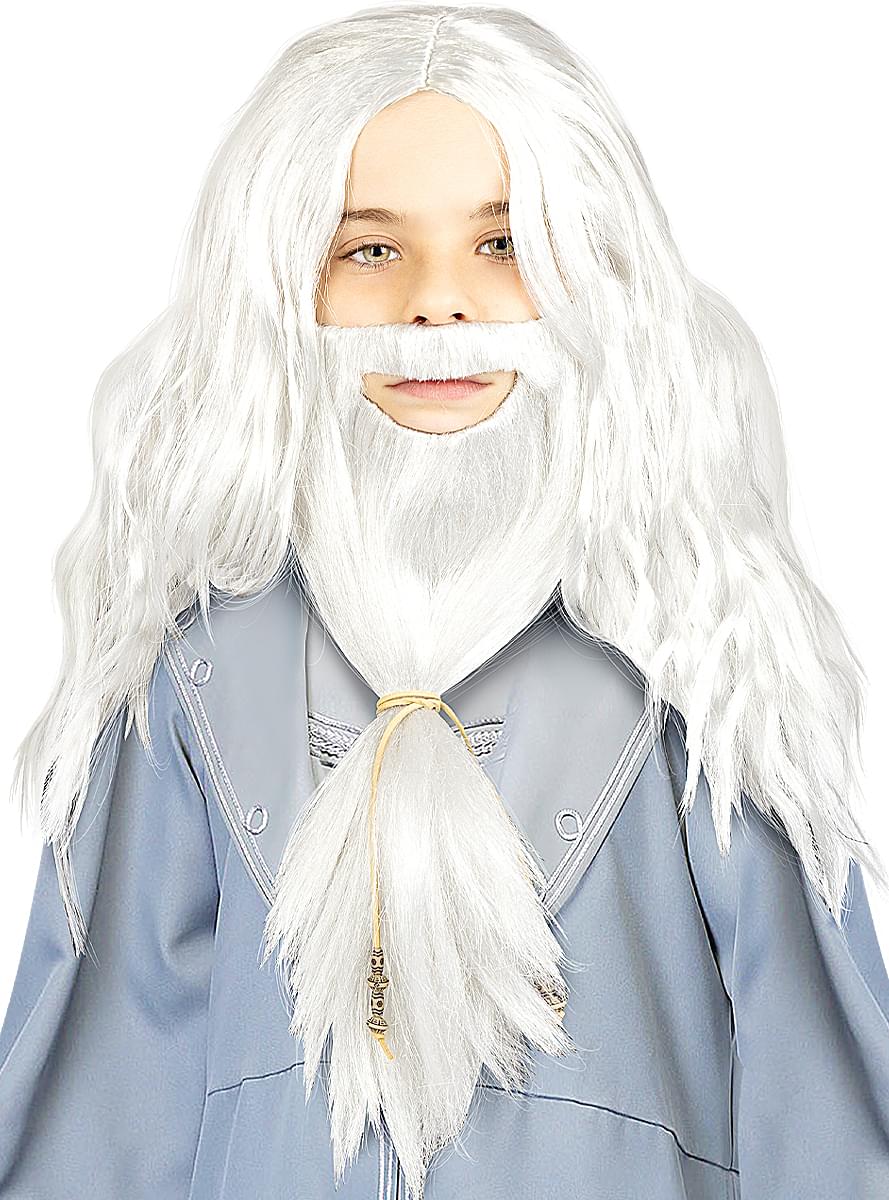Peruka & Broda Dumbledore dla dzieci - Harry Potter
