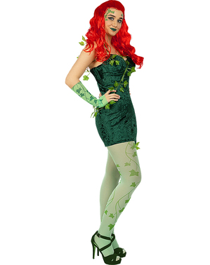 Poison Ivy Kostume Plusstørrelse