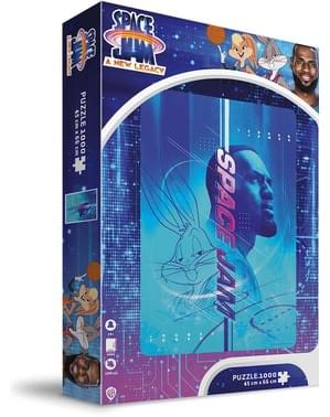 Space Jam LeBron James ir Bugs Bunny dėlionė - Looney Tunes