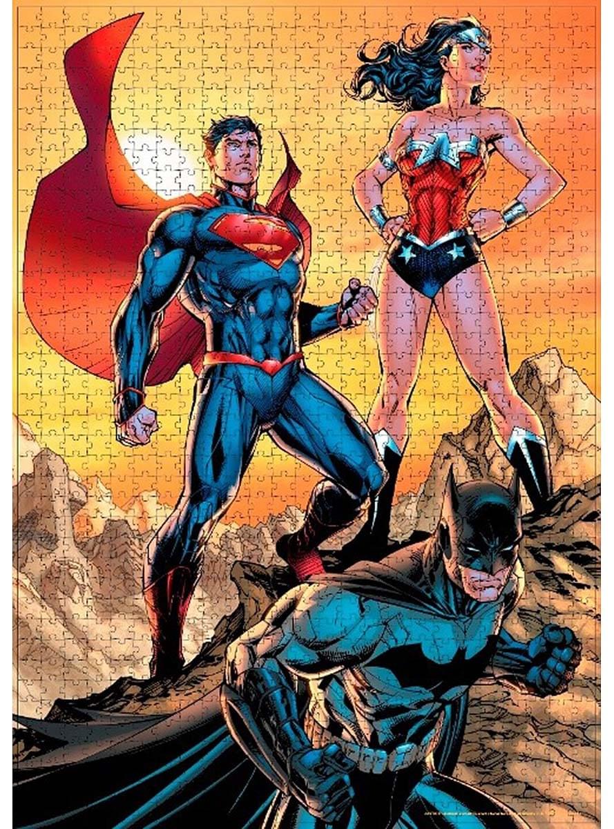 Batman, Superman és Wonder Woman puzzle - Az Igazság Ligája