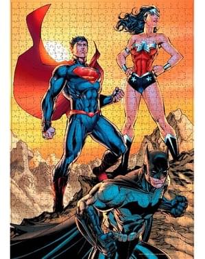 Batman, Superman og Wonder Woman Puslespil - Justice League