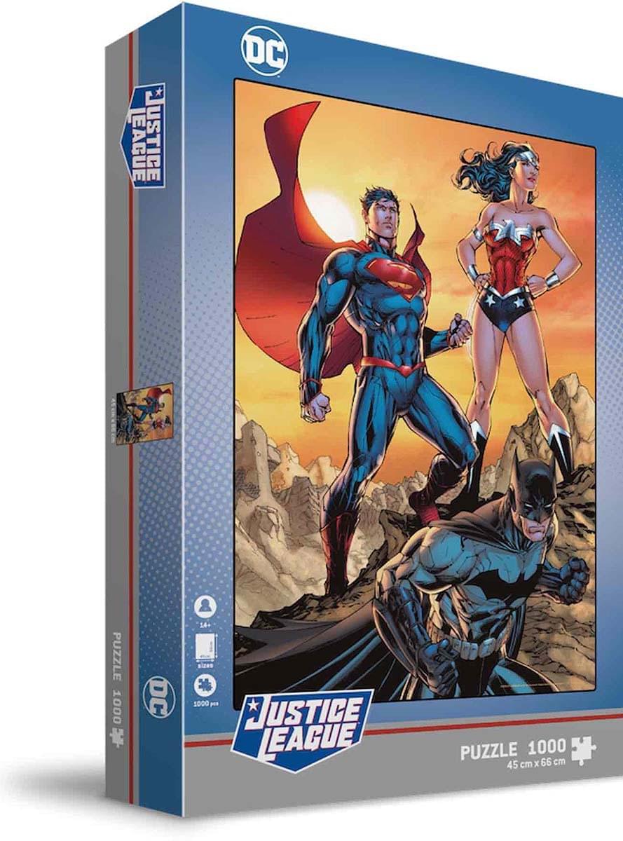 Puzzle Batman, Superman a Wonder Woman - Liga spravedlnosti