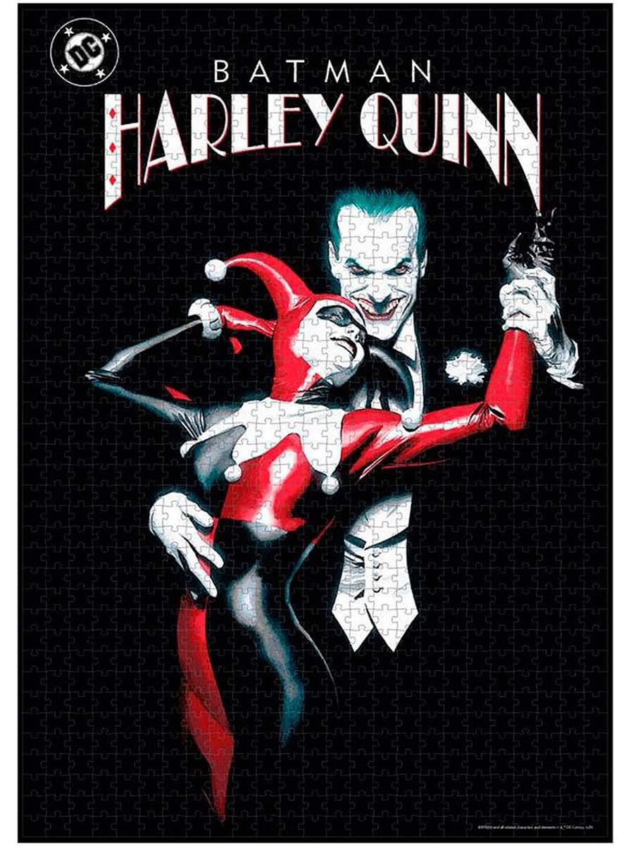 Puzzle Joker și Harley Quinn  - DC Comics