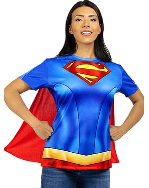 Supergirl-kostuumpakket voor volwassenen