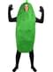 Fato de pickle de pepino para adulto