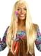 Perruque hippie blonde