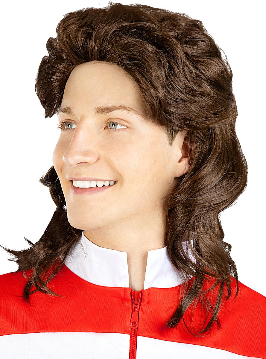 Perruque des années 80 pour homme